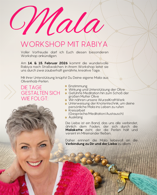 Martina Pühringer Mut mach coaching frauenkreis Mala Workshop